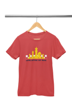 Men Regular Fit Tshirt - Chess Think Before You Move Men Regular Fit Tshirt 180 Red | Fullmoon Styles