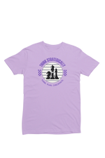 Comfortable Women Regular Fit Tshirt in Lavender - 180 GSM | Fullmoon Styles