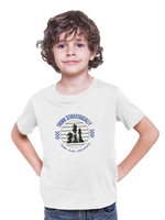 Premium White Regular Fit Tshirt for Kids - 180 GSM Cotton | Fullmoon Styles