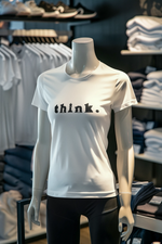 White Regular Fit Tshirt - Chess Think Women Regular Fit Tshirt 180 Design | Women Fashion