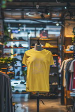 Comfortable Women Regular Fit Tshirt in Yellow - 180 GSM | Fullmoon Styles