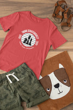 Think Strategically Kids Regular Fit Tshirt 180 Red Regular Fit Tshirt - Premium Cotton Kids Wear