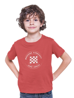 Comfortable Kids Regular Fit Tshirt in Red - 180 GSM | Fullmoon Styles