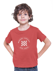 Comfortable Kids Regular Fit Tshirt in Red - 180 GSM | Fullmoon Styles