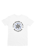 Men Regular Fit Tshirt - Battlefield Men Regular Fit Tshirt 180 White | Fullmoon Styles