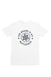 Men Regular Fit Tshirt - Battlefield Men Regular Fit Tshirt 180 White | Fullmoon Styles