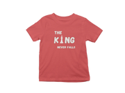 Comfortable Kids Regular Fit Tshirt in Red - 180 GSM | Fullmoon Styles