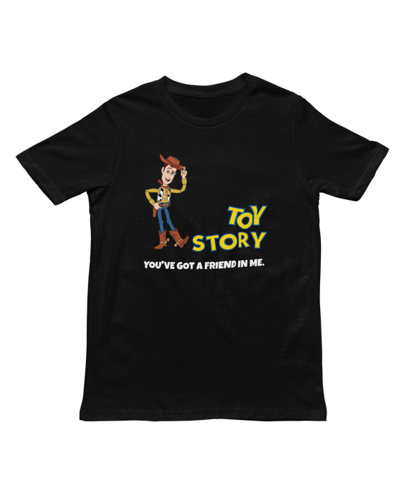 Women Oversized - Toy Story Woody Women Oversized 180 Black | Fullmoon Styles