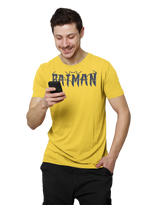 Comfortable Men Regular Fit Tshirt in Yellow - 180 GSM | Fullmoon Styles