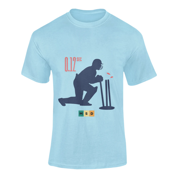 Men Regular Fit Tshirt - 0 12 Msd Stumping Men Regular Fit Tshirt 180 Sky Blue | Fullmoon Styles