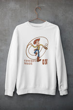 Premium White Regular Fit Sweatshirt for Women - 320 GSM Cotton | Fullmoon Styles