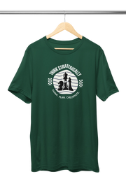 Think Strategically Women Regular Fit Tshirt 180 Bottle Green Regular Fit Tshirt - Premium Cotton Women Wear
