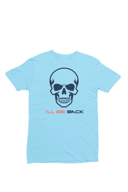 Women Regular Fit Tshirt - The Terminator I Will Be Back Women Regular Fit Tshirt 180 Sky Blue | Fullmoon Styles