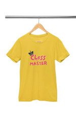Women Regular Fit Tshirt - Chess Master Women Regular Fit Tshirt 180 Yellow | Fullmoon Styles