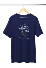 Men Regular Fit Tshirt - We Are Future Kings Men Regular Fit Tshirt 180 Navy Blue | Fullmoon Styles