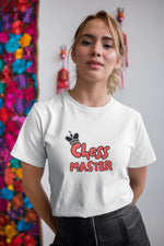 White Regular Fit Tshirt - Chess Master Women Regular Fit Tshirt 180 Design | Women Fashion