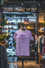 Lavender Oversized - Music Is My Life Women Oversized 210 Design | Women Fashion