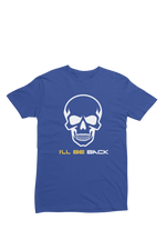 Men Regular Fit Tshirt - The Terminator I Will Be Back Men Regular Fit Tshirt 180 Royal Blue | Fullmoon Styles