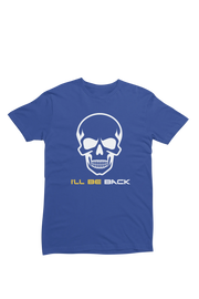 Men Regular Fit Tshirt - The Terminator I Will Be Back Men Regular Fit Tshirt 180 Royal Blue | Fullmoon Styles
