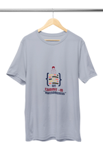 Premium Gray Regular Fit Tshirt for Men - 180 GSM Cotton | Fullmoon Styles