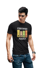 Comfortable Men Regular Fit Tshirt in Black - 180 GSM | Fullmoon Styles