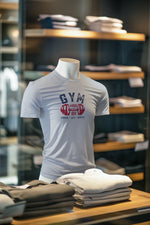 Gray Regular Fit Tshirt - Gym Mode On Men Regular Fit Tshirt 180 Design | Men Fashion