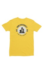 Women Regular Fit Tshirt - Think Strategically Women Regular Fit Tshirt 180 Yellow | Fullmoon Styles