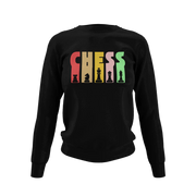 Men Regular Fit Sweatshirt - Chess Men Regular Fit Sweatshirt 320 Black | Fullmoon Styles