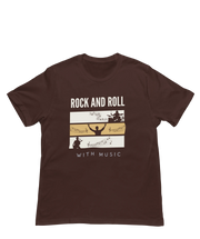 Men Oversized - Rock N Roll With Music Men Oversized 210 Brown | Fullmoon Styles