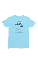We Are Future Kings Men Regular Fit Tshirt 180 Sky Blue Regular Fit Tshirt - Premium Cotton Men Wear