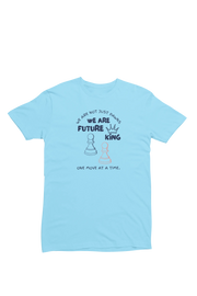 We Are Future Kings Men Regular Fit Tshirt 180 Sky Blue Regular Fit Tshirt - Premium Cotton Men Wear