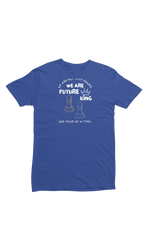 Women Regular Fit Tshirt - We Are Future Kings Women Regular Fit Tshirt 180 Royal Blue | Fullmoon Styles
