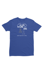 Women Regular Fit Tshirt - We Are Future Kings Women Regular Fit Tshirt 180 Royal Blue | Fullmoon Styles