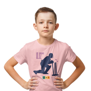 0 12 Msd Stumping Kids Regular Fit Tshirt 180 Baby Pink Regular Fit Tshirt - Premium Cotton Kids Wear