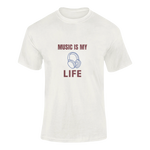 Women Oversized - Music Is My Life Women Oversized 210 Off White | Fullmoon Styles