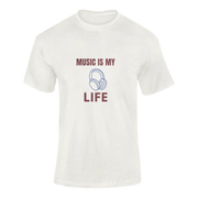Women Oversized - Music Is My Life Women Oversized 210 Off White | Fullmoon Styles