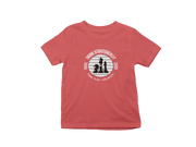 Comfortable Kids Regular Fit Tshirt in Red - 180 GSM | Fullmoon Styles