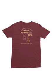 Comfortable Women Regular Fit Tshirt in Maroon - 180 GSM | Fullmoon Styles