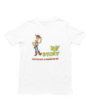 Women Oversized - Toy Story Woody Women Oversized 180 White | Fullmoon Styles