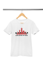 Premium White Regular Fit Tshirt for Men - 180 GSM Cotton | Fullmoon Styles