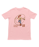 Women Oversized - Woody Cowboy Mode On Women Oversized 240 Baby Pink | Fullmoon Styles