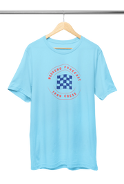 Women Regular Fit Tshirt - Chess Forecast Women Regular Fit Tshirt 180 Sky Blue | Fullmoon Styles
