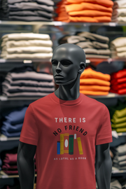 Red Regular Fit Tshirt - As Loyal As Book Men Regular Fit Tshirt 180 Design | Men Fashion