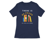 Men Regular Fit Tshirt - As Loyal As Book Men Regular Fit Tshirt 180 Navy Blue | Fullmoon Styles