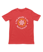 Women Regular Fit Tshirt - Battlefield Women Regular Fit Tshirt 180 Red | Fullmoon Styles