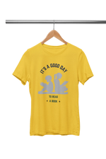 Premium Yellow Regular Fit Tshirt for Men - 180 GSM Cotton | Fullmoon Styles