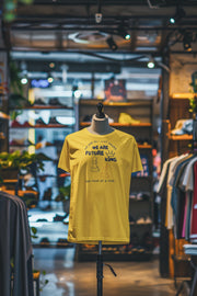 Women Regular Fit Tshirt - We Are Future Kings Women Regular Fit Tshirt 180 Yellow | Fullmoon Styles