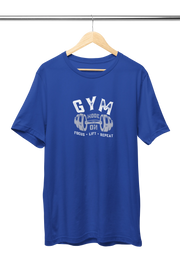 Royal Blue Regular Fit Tshirt - Gym Mode On Women Regular Fit Tshirt 180 Design | Women Fashion