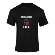 Women Oversized - Music Is My Life Women Oversized 240 Black | Fullmoon Styles