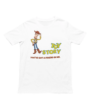 Men Oversized - Toy Story Woody Men Oversized 240 White | Fullmoon Styles